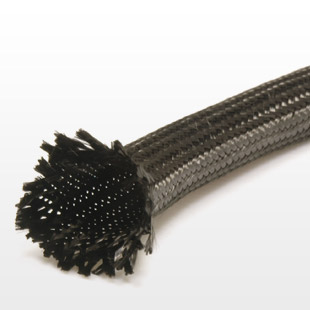 Lightweight Braided Carbon Fibre Sleeve 20mm