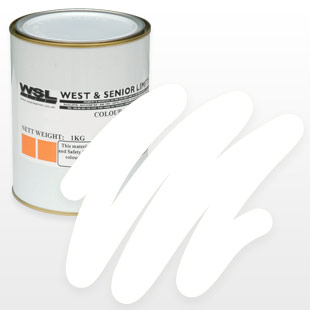 WHITE Polyester Pigment
