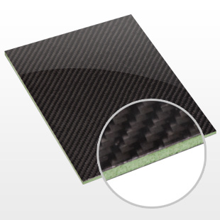 Foam Cored Carbon Fibre Panel