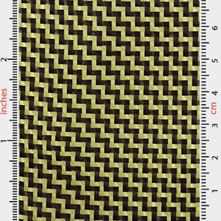 Carbon Aramid 2/2 Twill 3k 188g 1m Wide