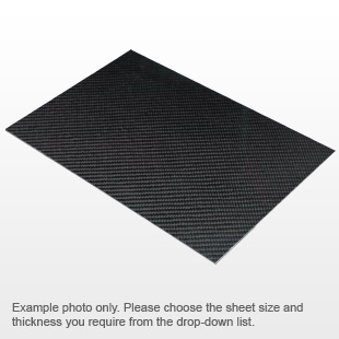 Wet Lay Carbon Fibre Sheet