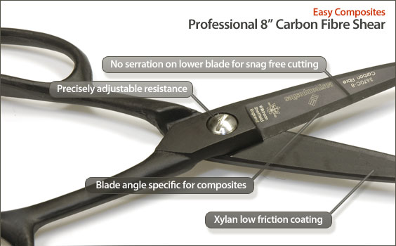 Professional Composites Shears Features